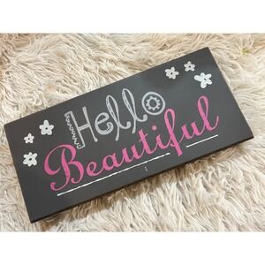 Hello‎ Beautiful Wood Sign Wall Art Decor Home Decoration Accent